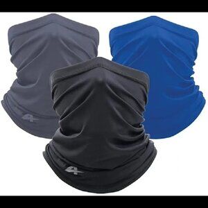 Artic Cool Cooling Face Mask, Grey, 3 Pack